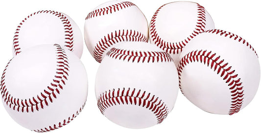 High-Performance Composite Leather Baseballs - Official Size for Youth and Adult Training and Recreation