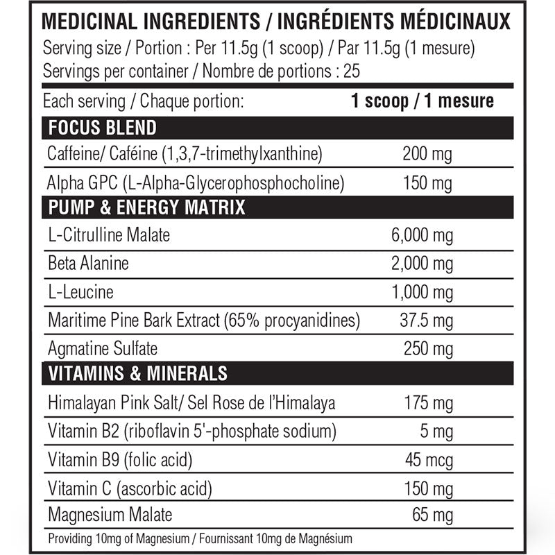 Believe Pre Fuel - Energizing Performance Formula 290G